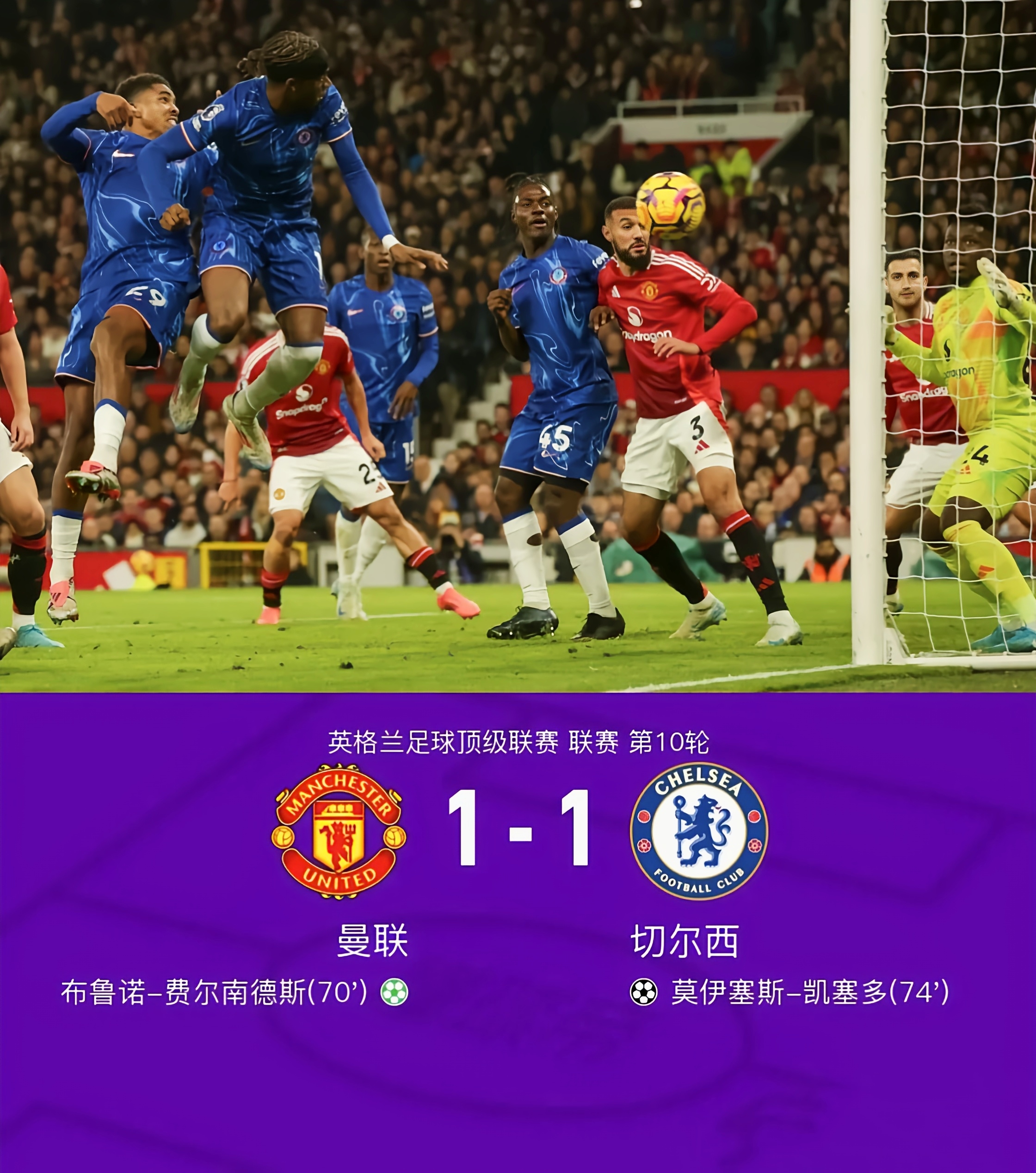 切尔西连续不胜，卫冕困局难解